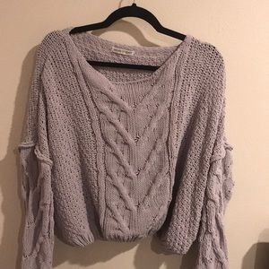 Light purple sweater